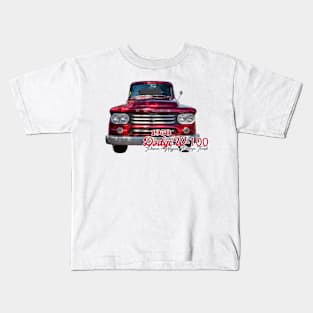1958 Dodge W-100 Power Wagon Pickup Truck Kids T-Shirt